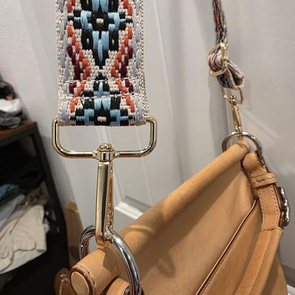 Bohemian Woven Strap with Gold Buckle For Handbag - New - Picture 3 of 8